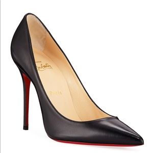 Christian Louboutin - Apostrophe Pump, Black Heels